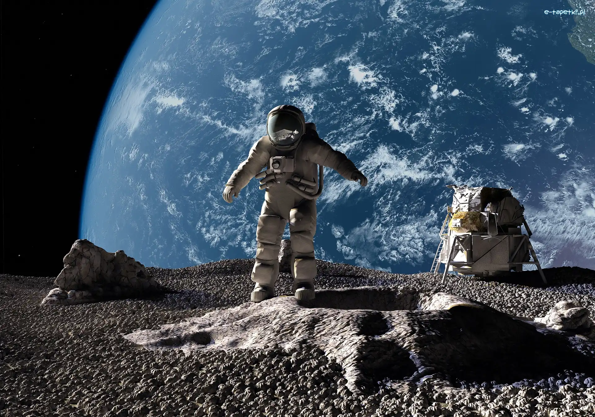Kosmos, Planeta, Astronauta