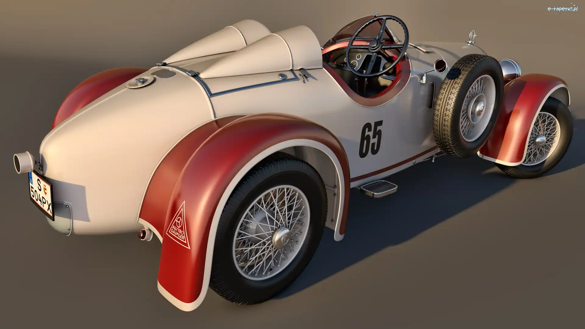 1929, Austro Daimler Torpedo, Zabytkowy