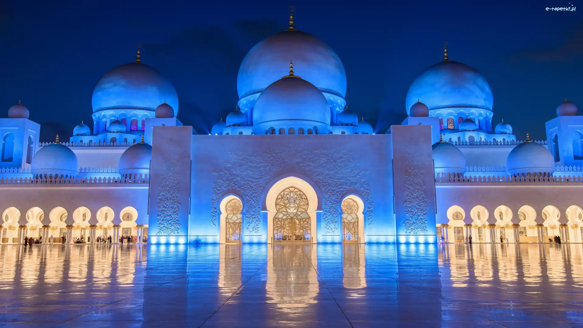 Abu Dhabi, Meczet Szejka Zayeda, Zjednoczone Emiraty Arabskie