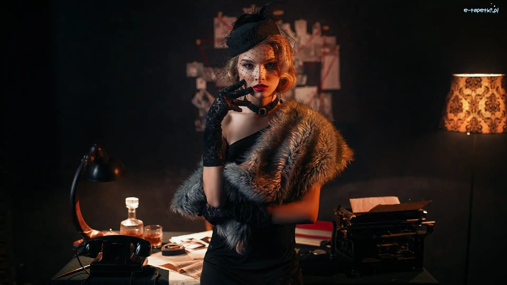 Aktorka, Etola, Rękawiczki, Modelka, Anastasia Shcheglova, Kobieta