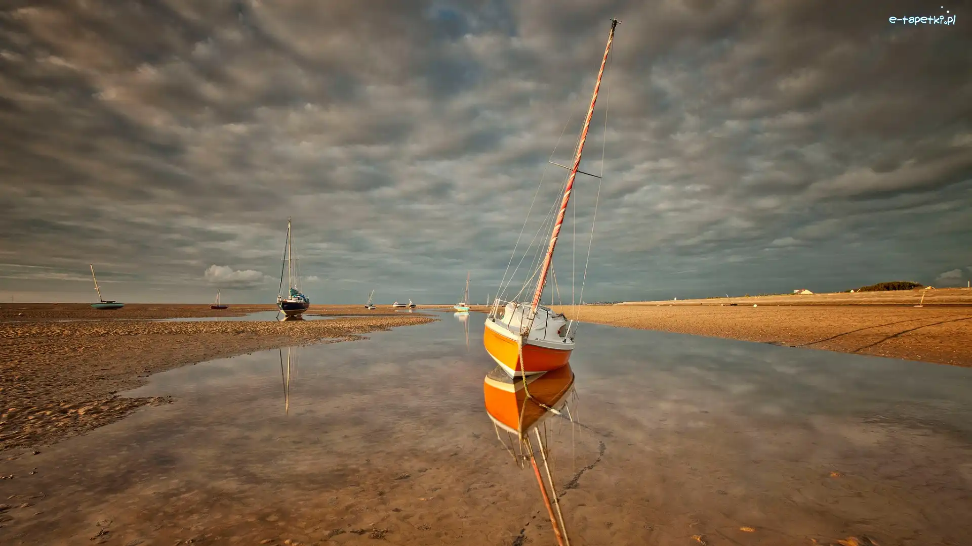 Żaglówki, Plaża