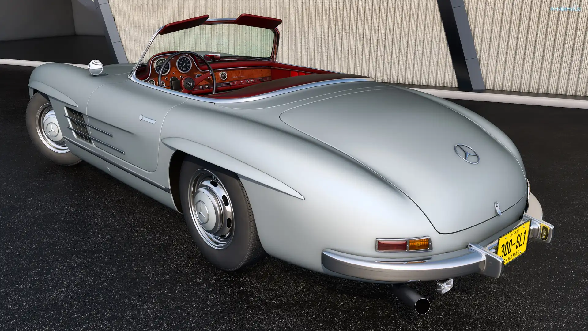 1956, Mercedes Benz 300 SL Roadster, Zabytkowy