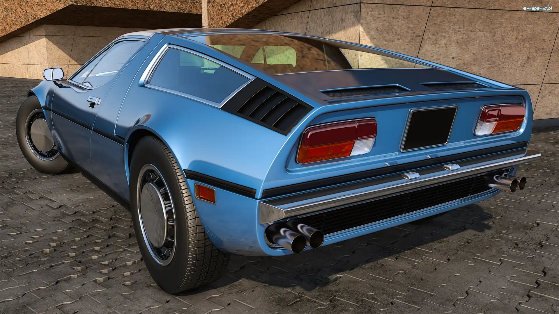 Tył, 1971 - 1978, Maserati Bora