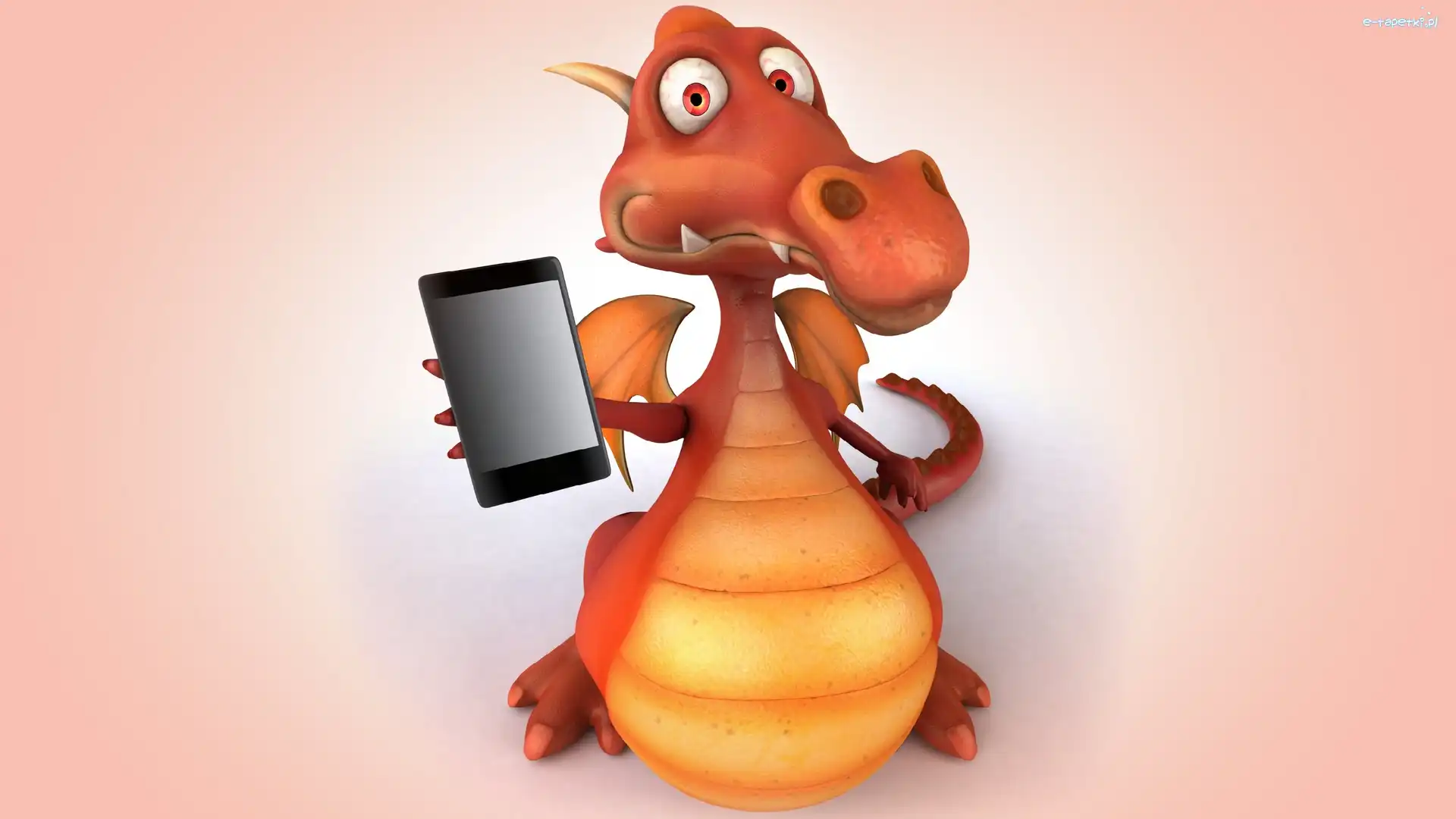Grafika 3D, Telefon, Stworek