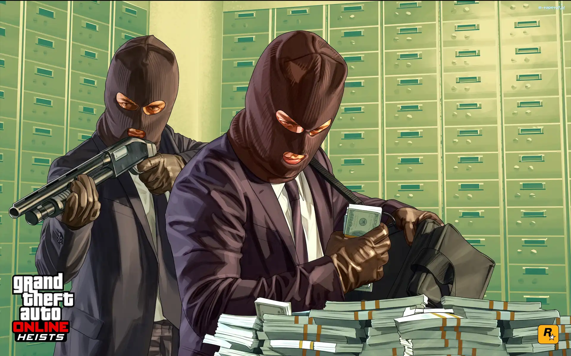 Grand Theft Auto V, Akcja, GTA 5, Forsa, Napad