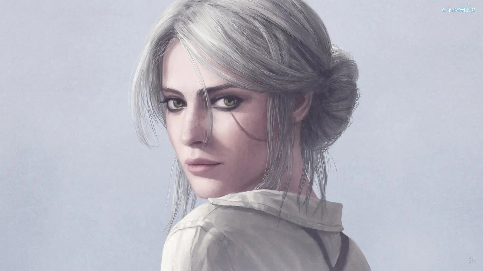 Czarodziejka Ciri, Twarz, Kobieta, Wiedźmin 3: Dziki Gon