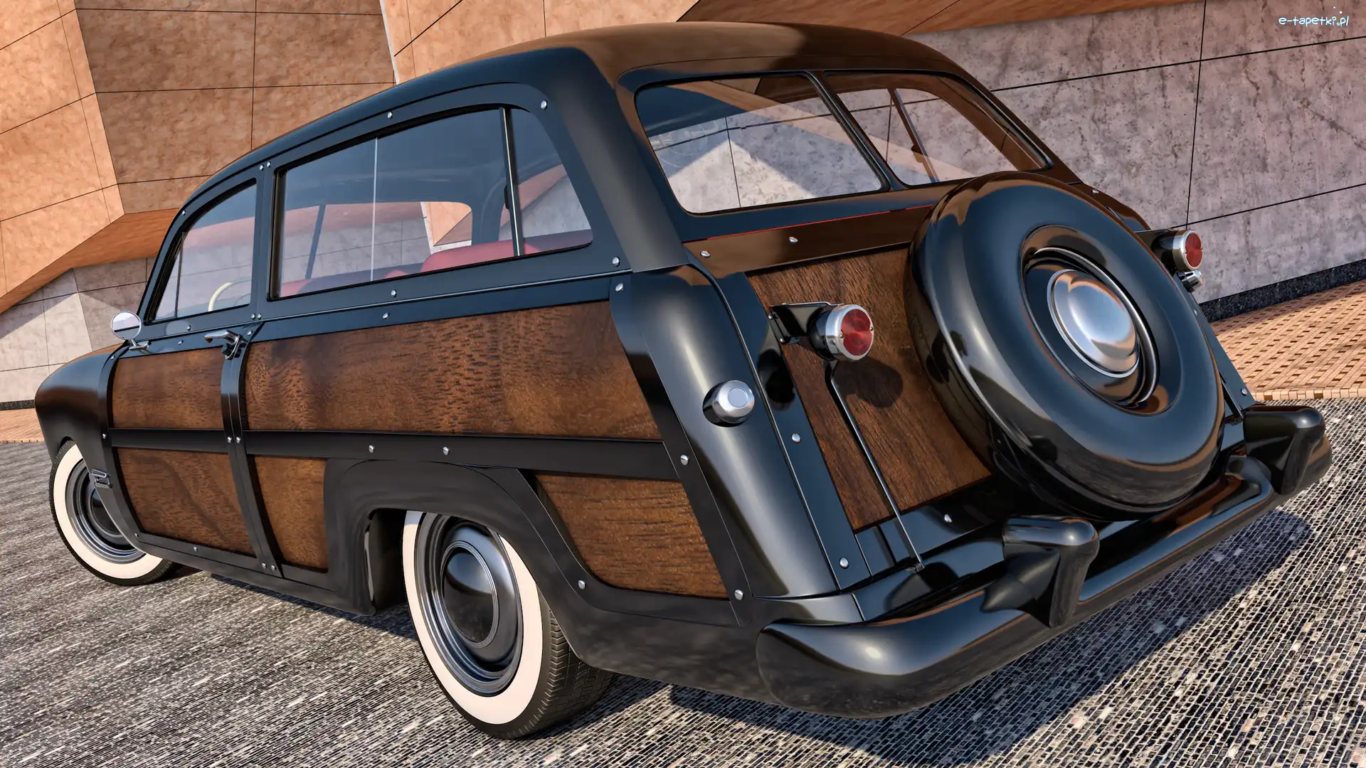 1849, Ford Woody Station Wagon, Zabytkowy