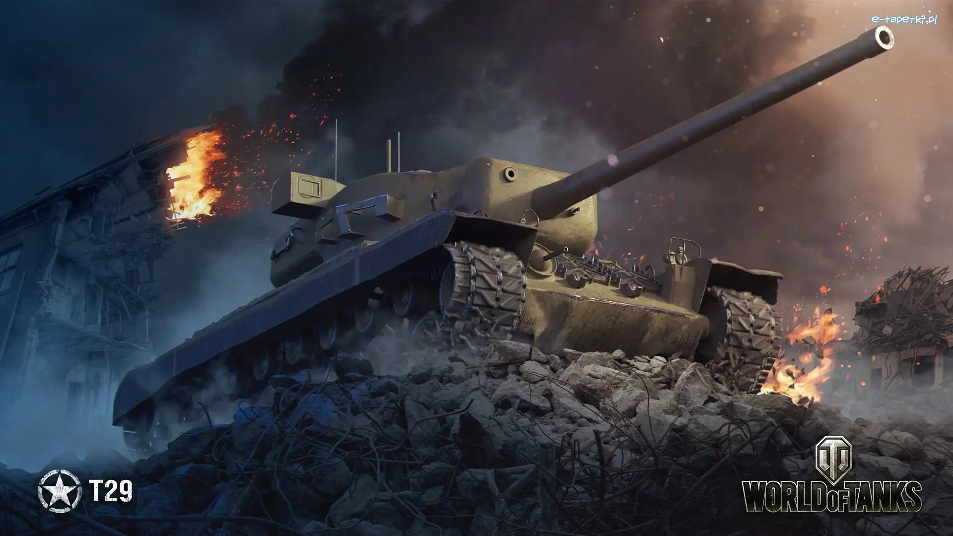 World of Tanks, Ruiny, Czołg T29, Gra