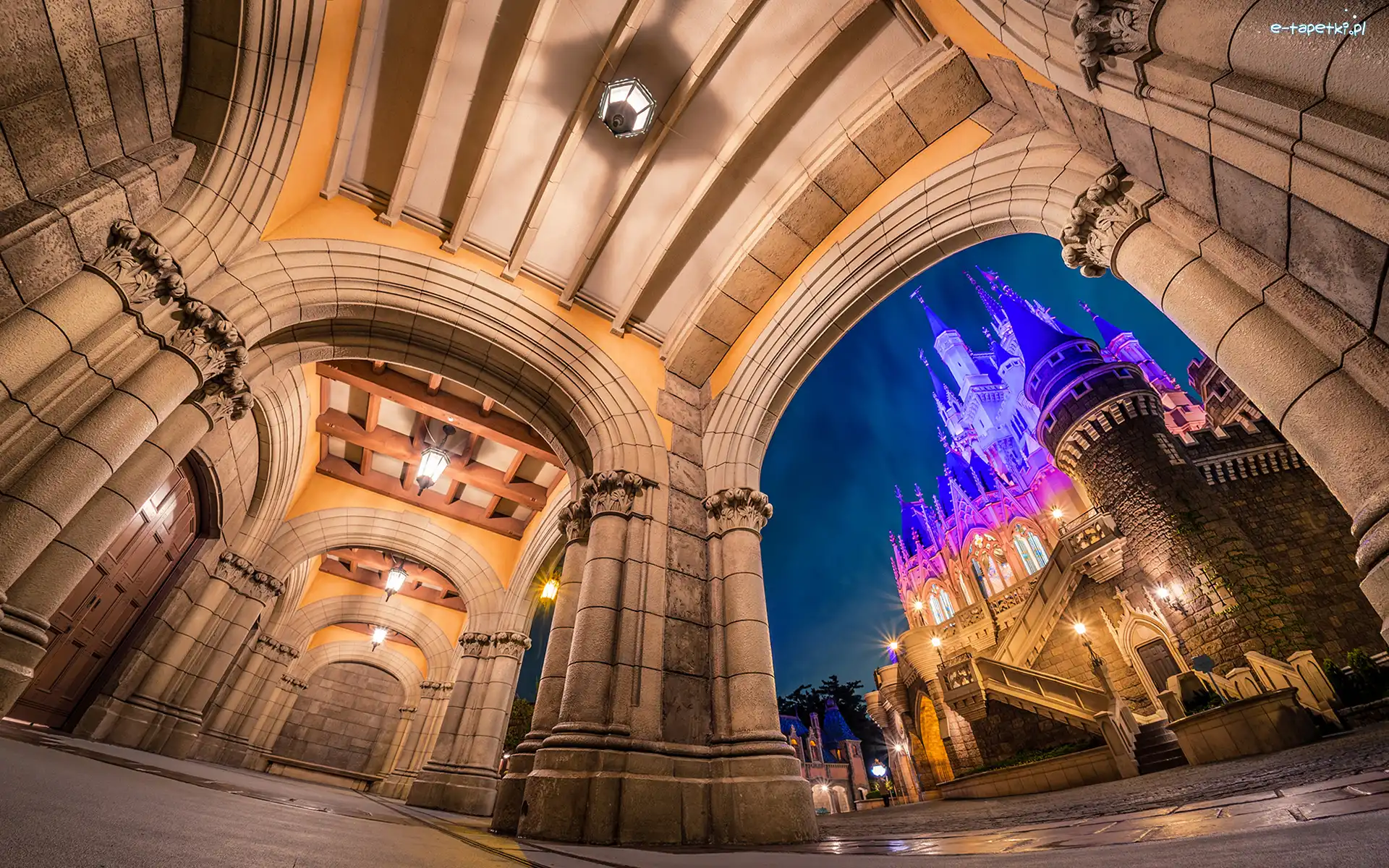 Japonia, Park rozrywki, Tokio, Zamek, Tokyo Disneyland