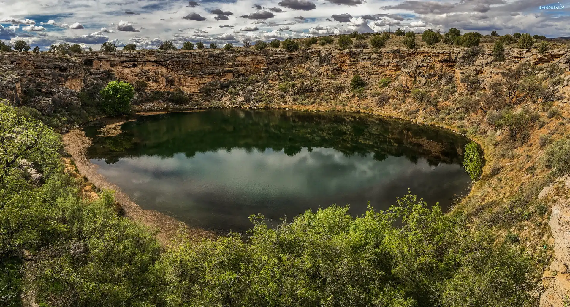 Jezioro Montezuma Well, Stan Arizona, Stany Zjednoczone