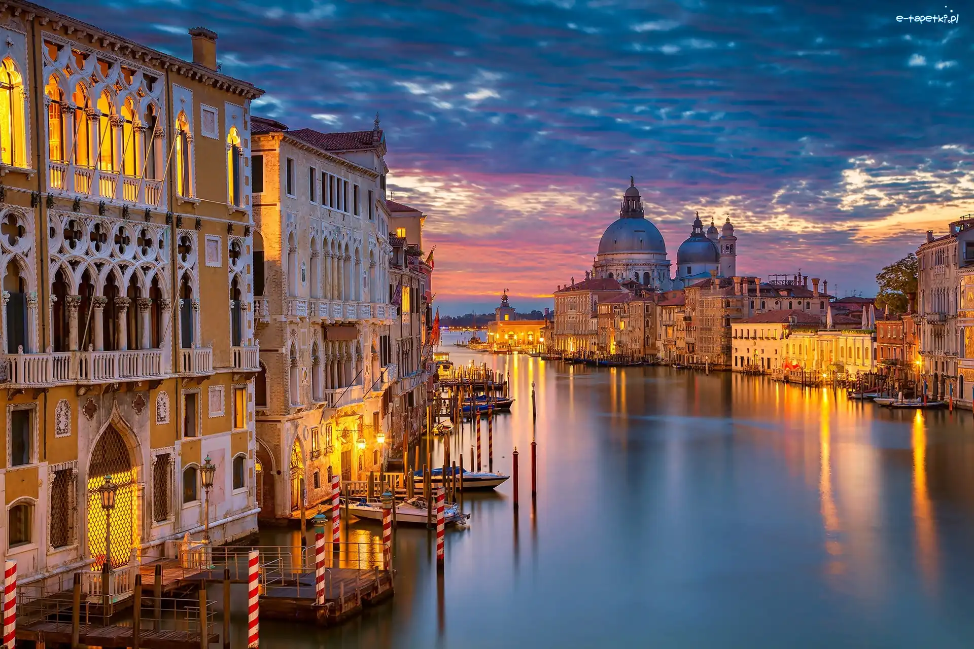Włochy, Katedra, Wenecja, Kanał Canal Grande, Bazylika św. Marka