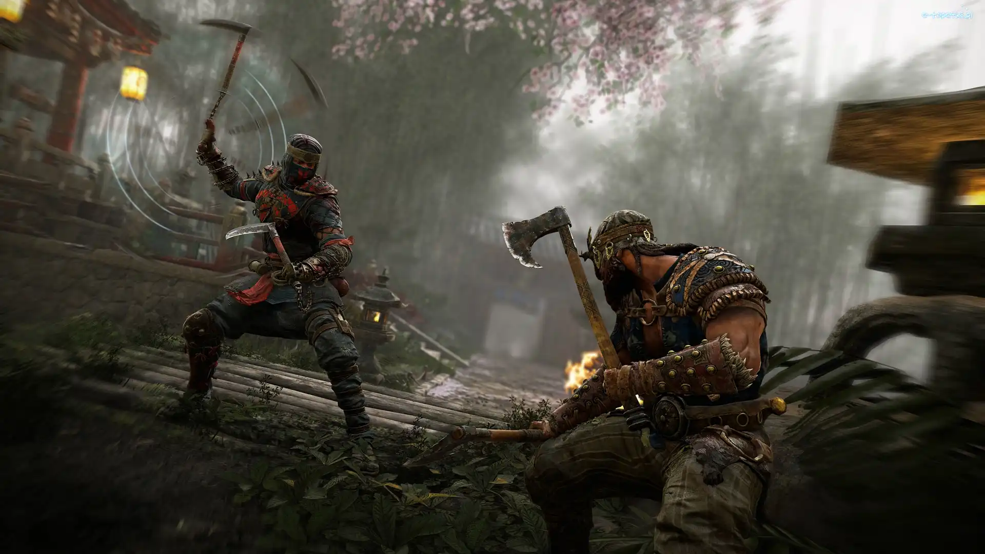 Wiking Berserk, Samuraj Shinobi, For Honor