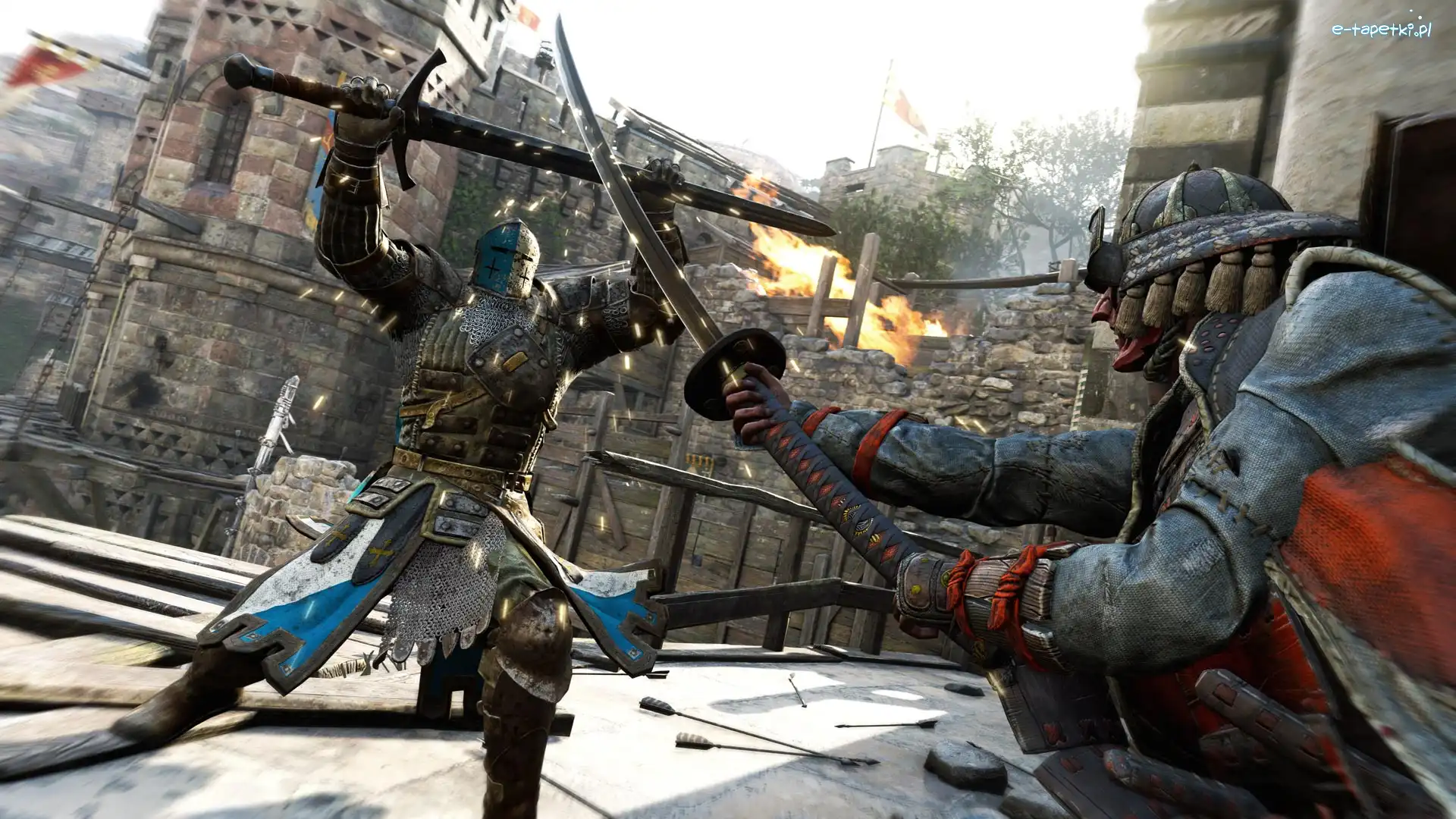 For Honor, Rycerz Strażnik, Gra, Walka, Samuraj Kensei