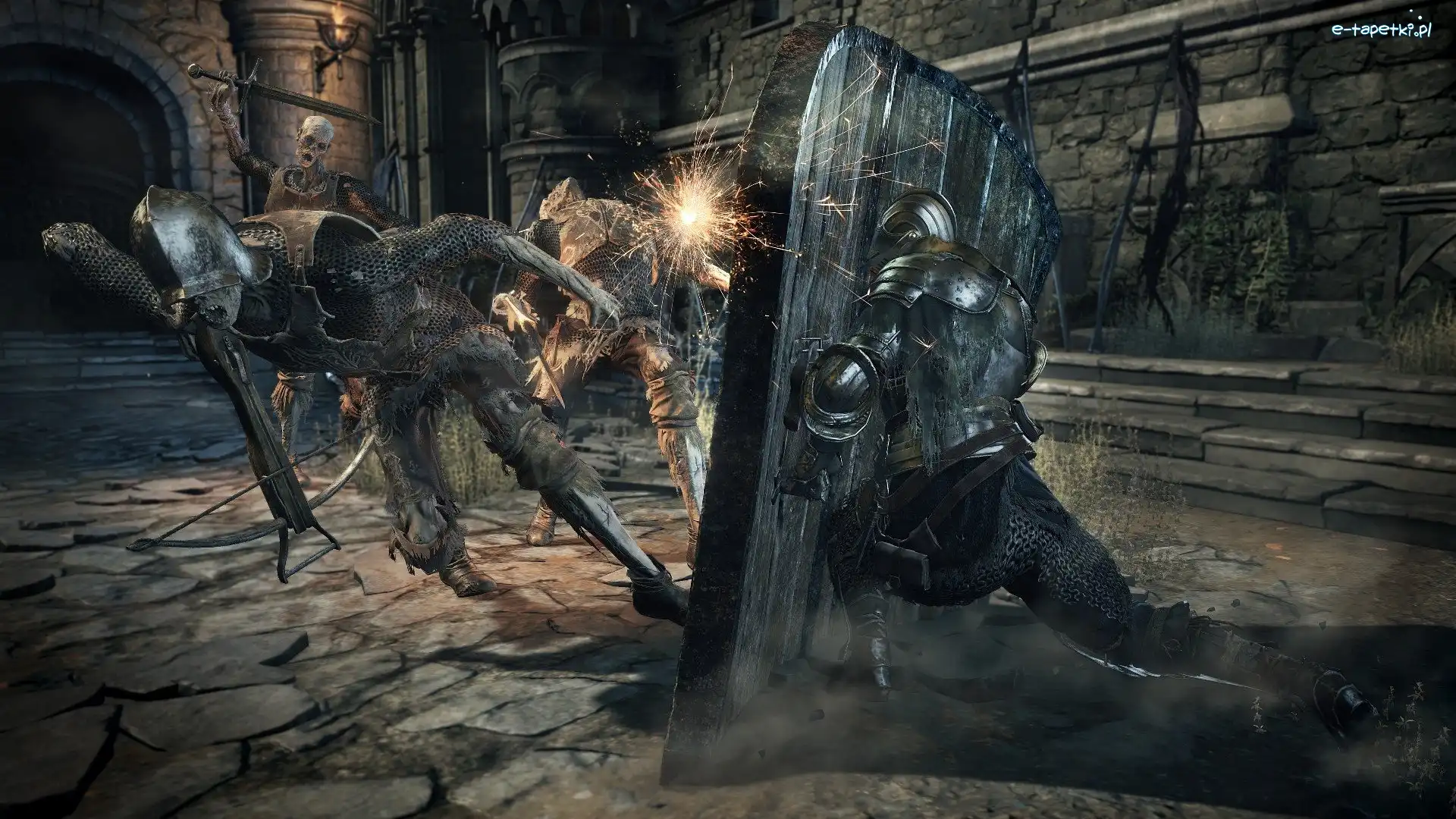 Dark Souls 3, Rycerz, Walczący, Gra