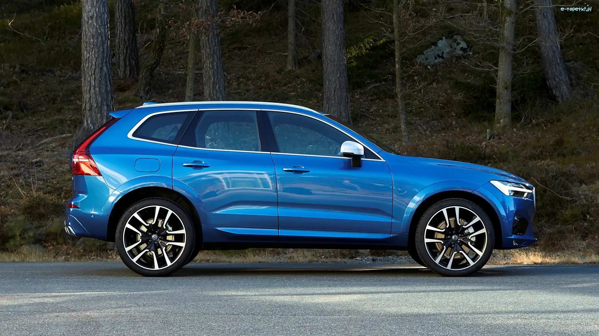 2017, Volvo XC60, Niebieskie