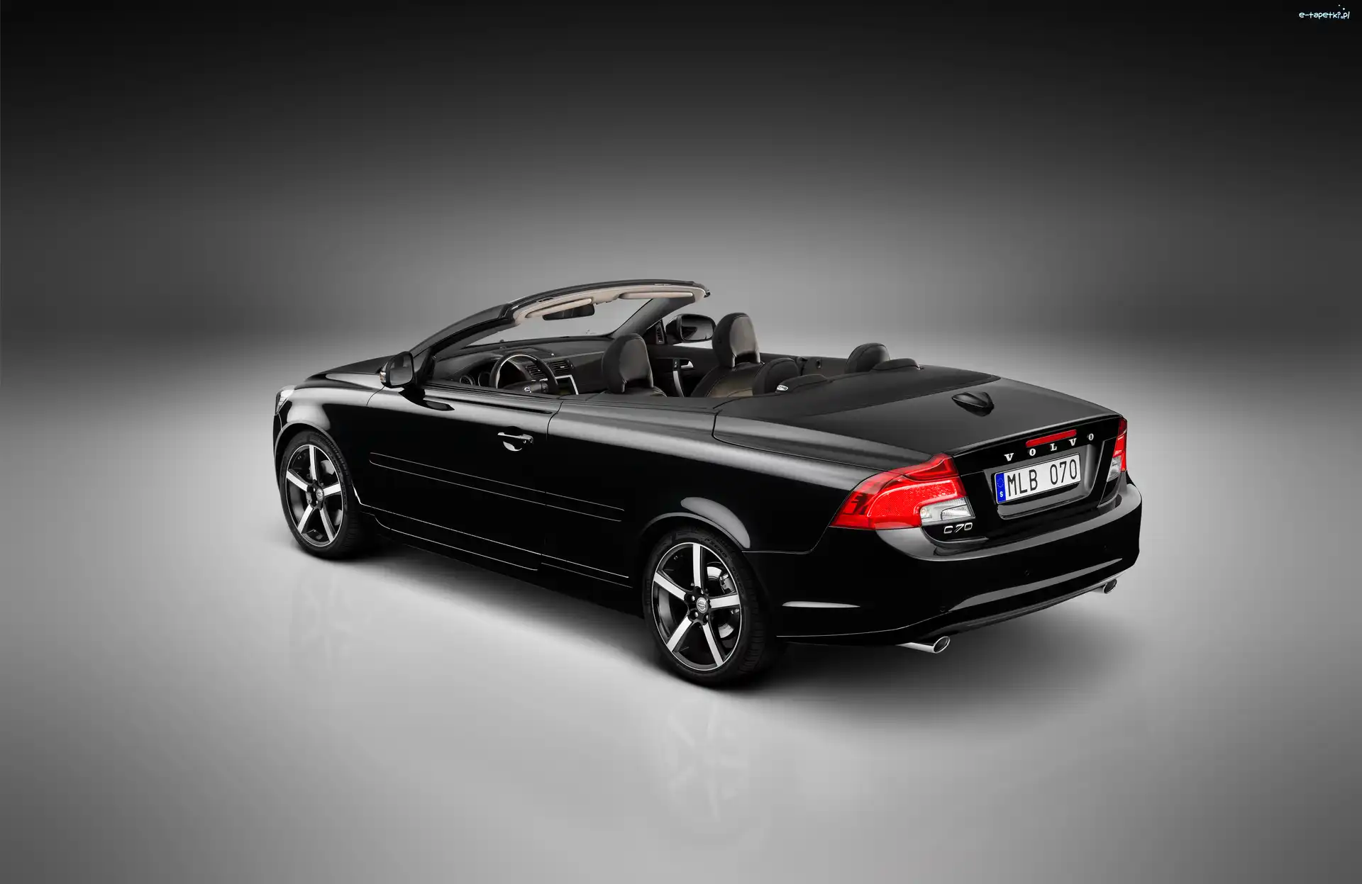 2012, Volvo C70 Inscription Edition, Czarne