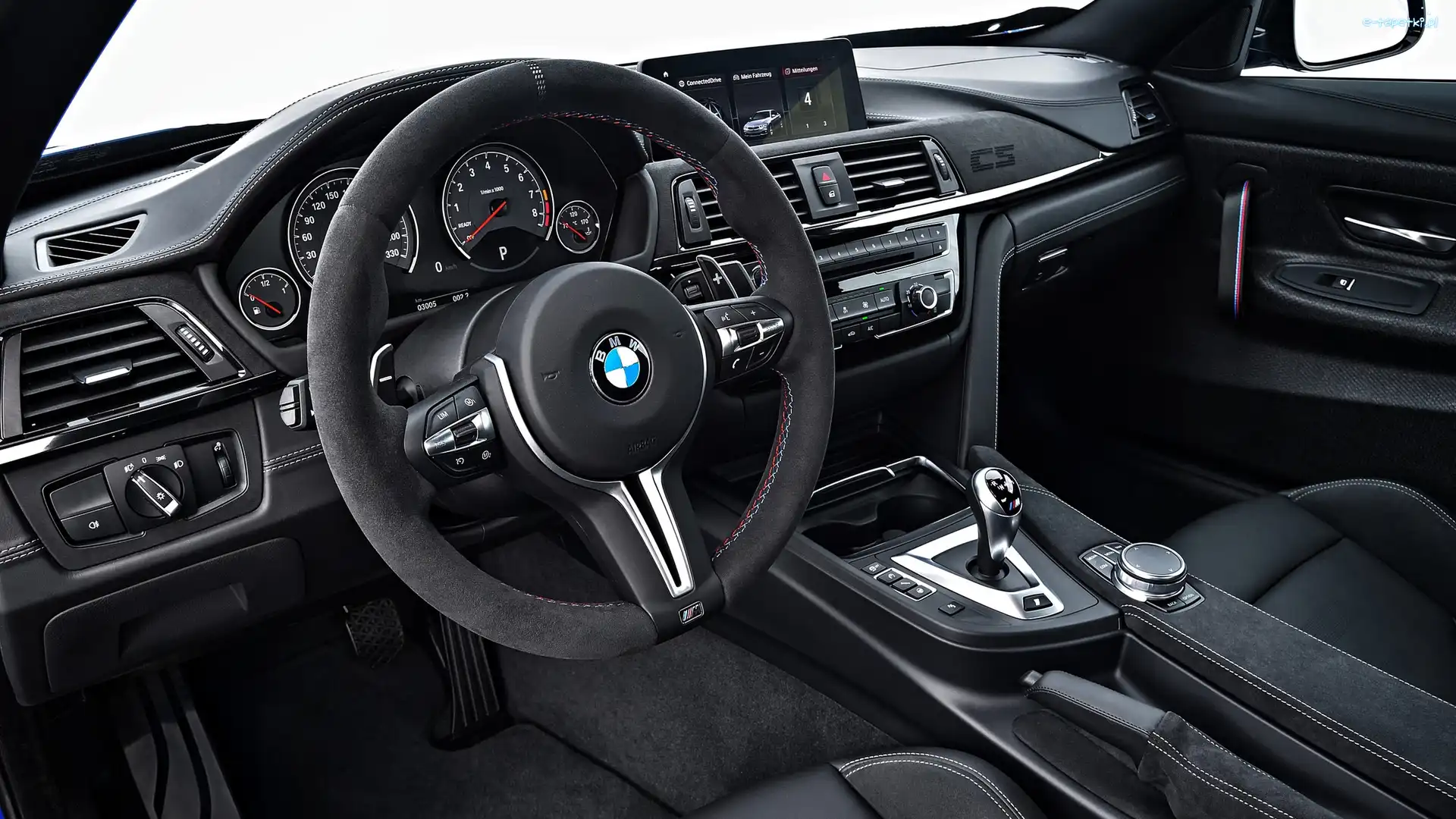 Wnętrze, 2017, BMW M4 CS