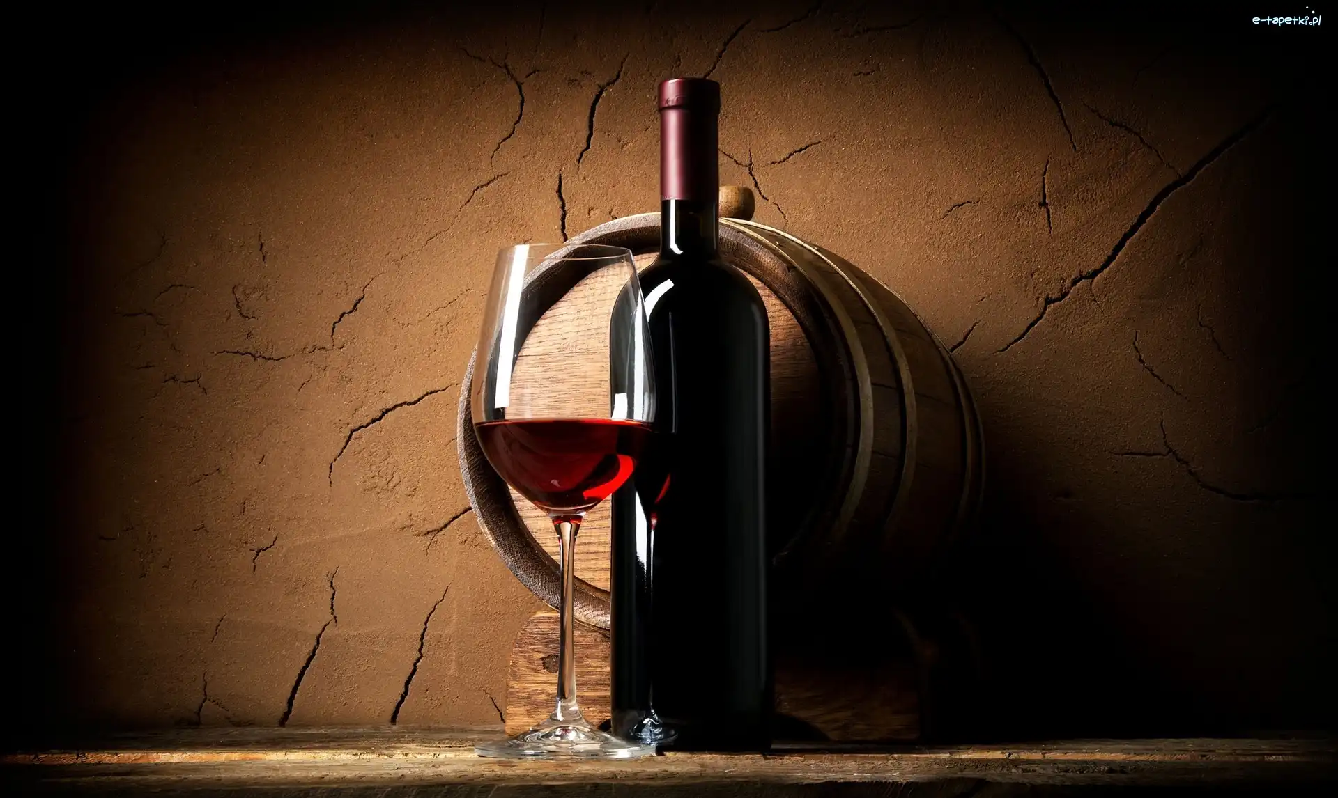 Wino, Butelka, Beczka, Wina, Kieliszek