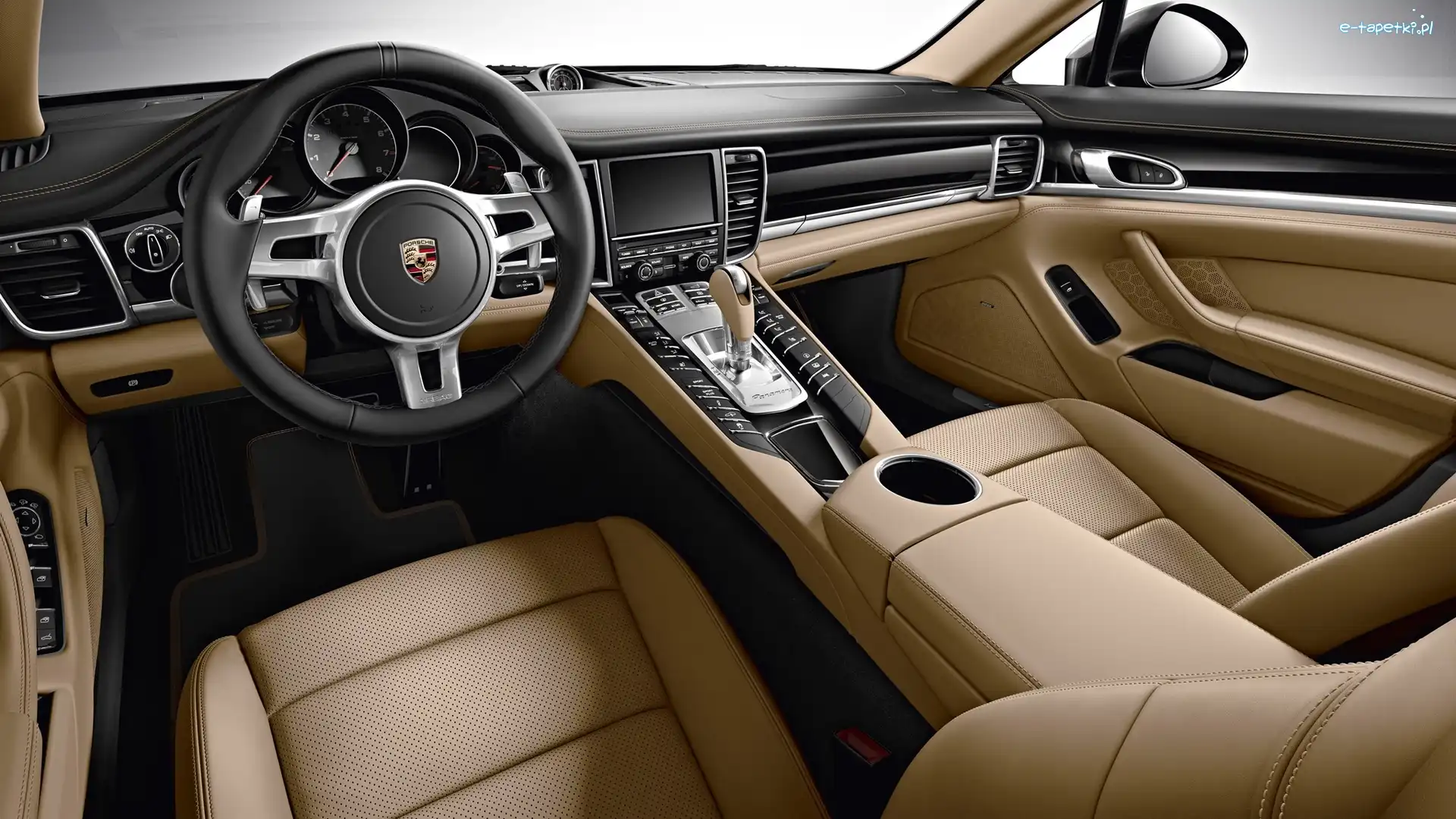 Wnętrze, 2013, Porsche Panamera Platinum Edition