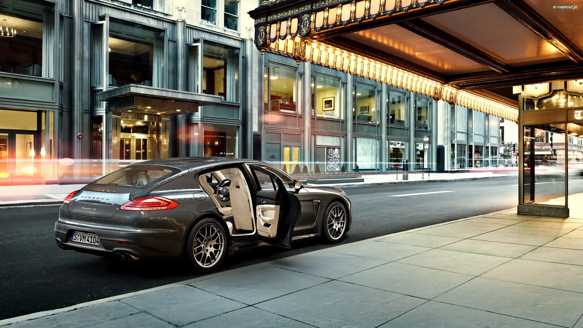 2015, Miasto, Ulica, Porsche Panamera 4S