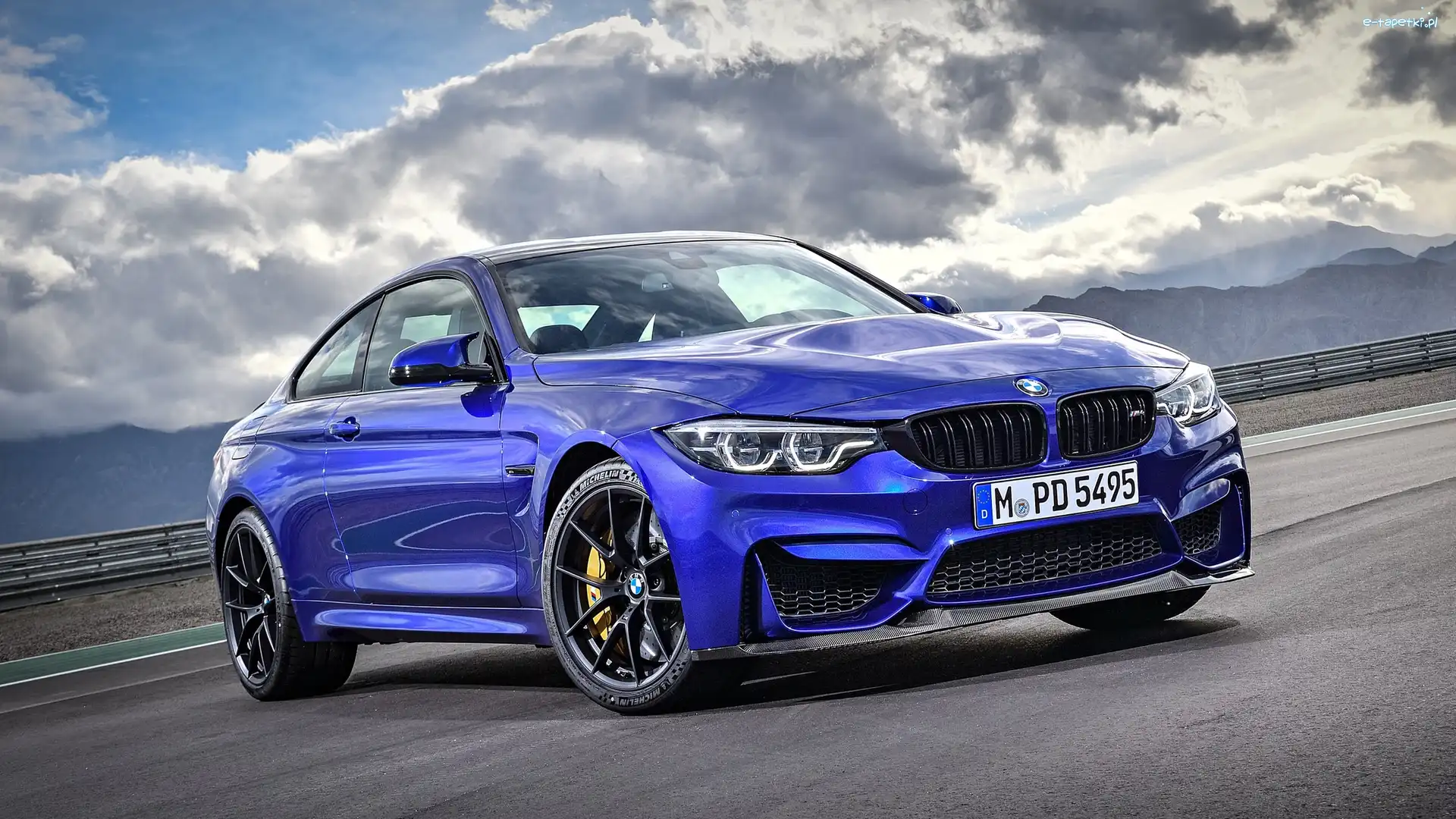 2017, BMW M4 CS Limited Edition, Niebieskie