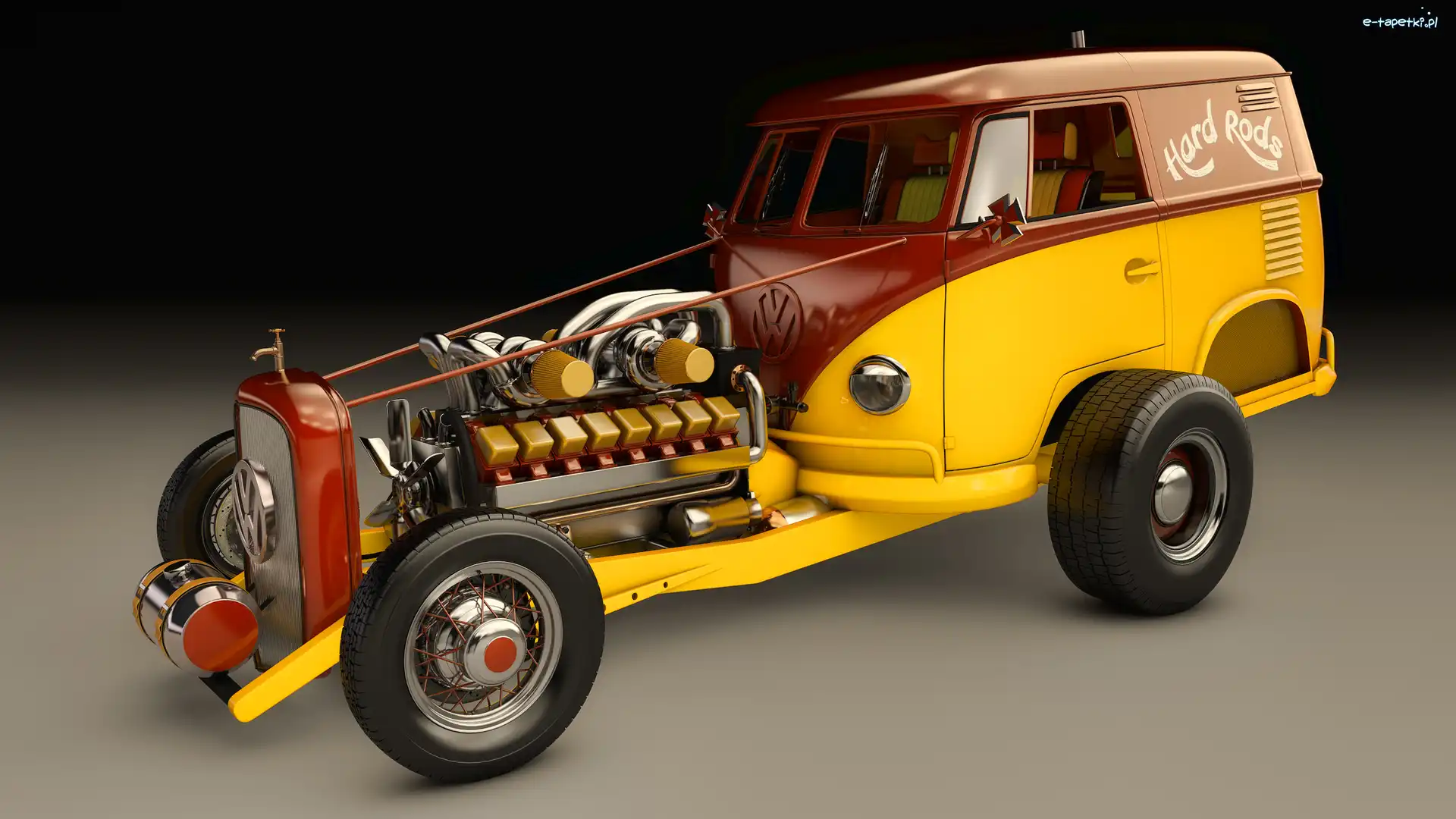 1950, Volkswagen T1 Rod Type 2, Zabytkowy