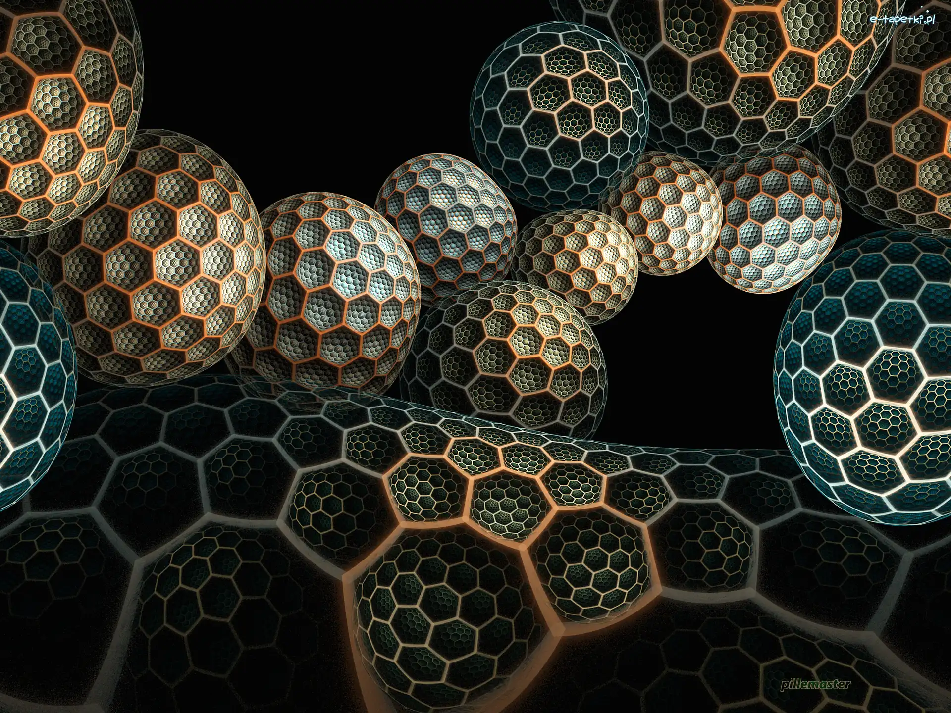 Wypustki, Kule, Grafika 3D