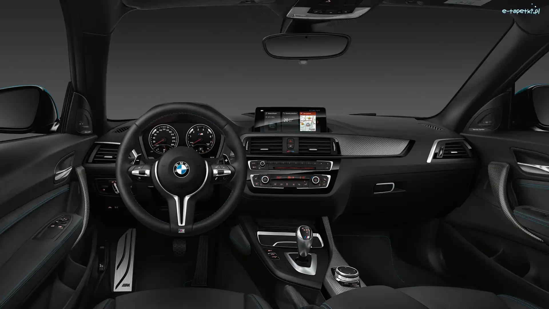 Wnętrze, 2018, BMW M2 Coupé