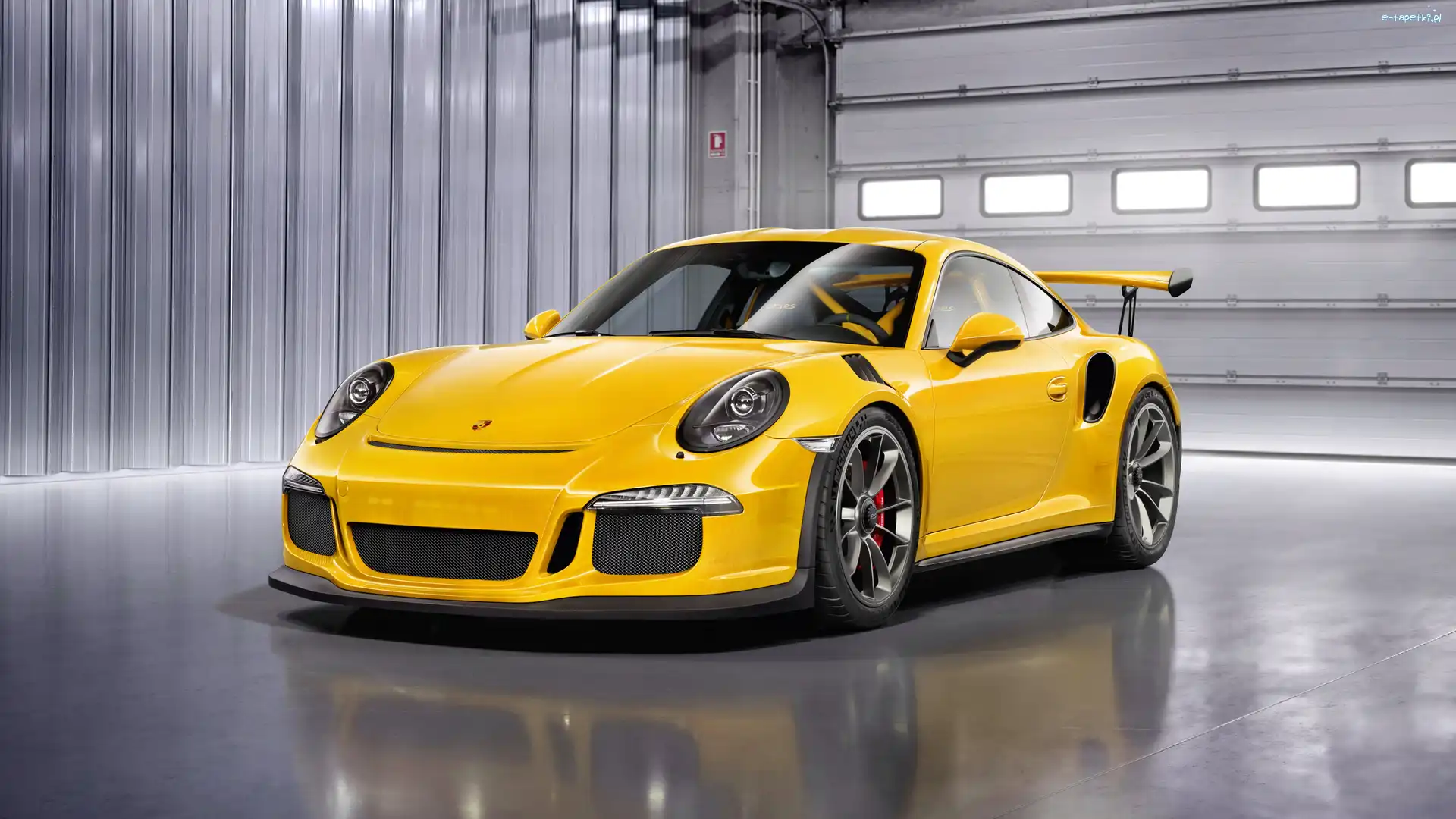 2015, Porsche GT3 RS, Żółte