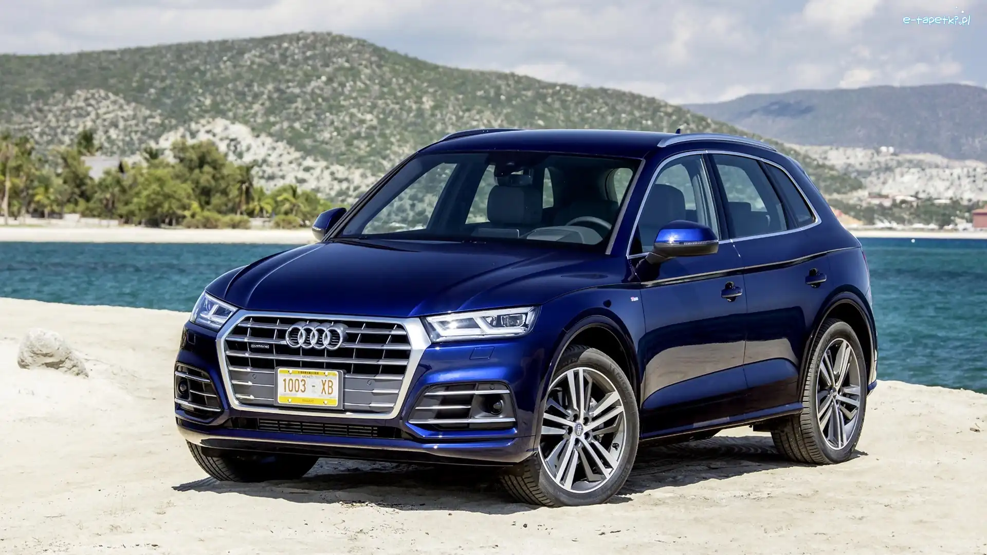2017, Jezioro, Góry, Audi Q5 TFSI Quattro