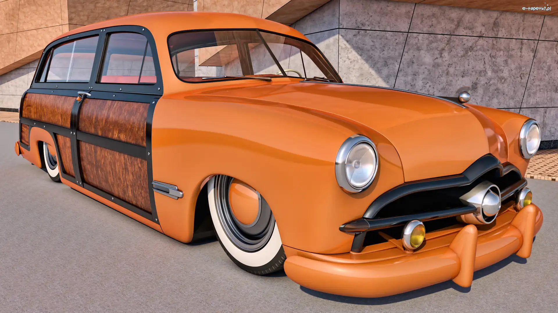 1949, Ford Woody Station Wagon, Zabytkowy