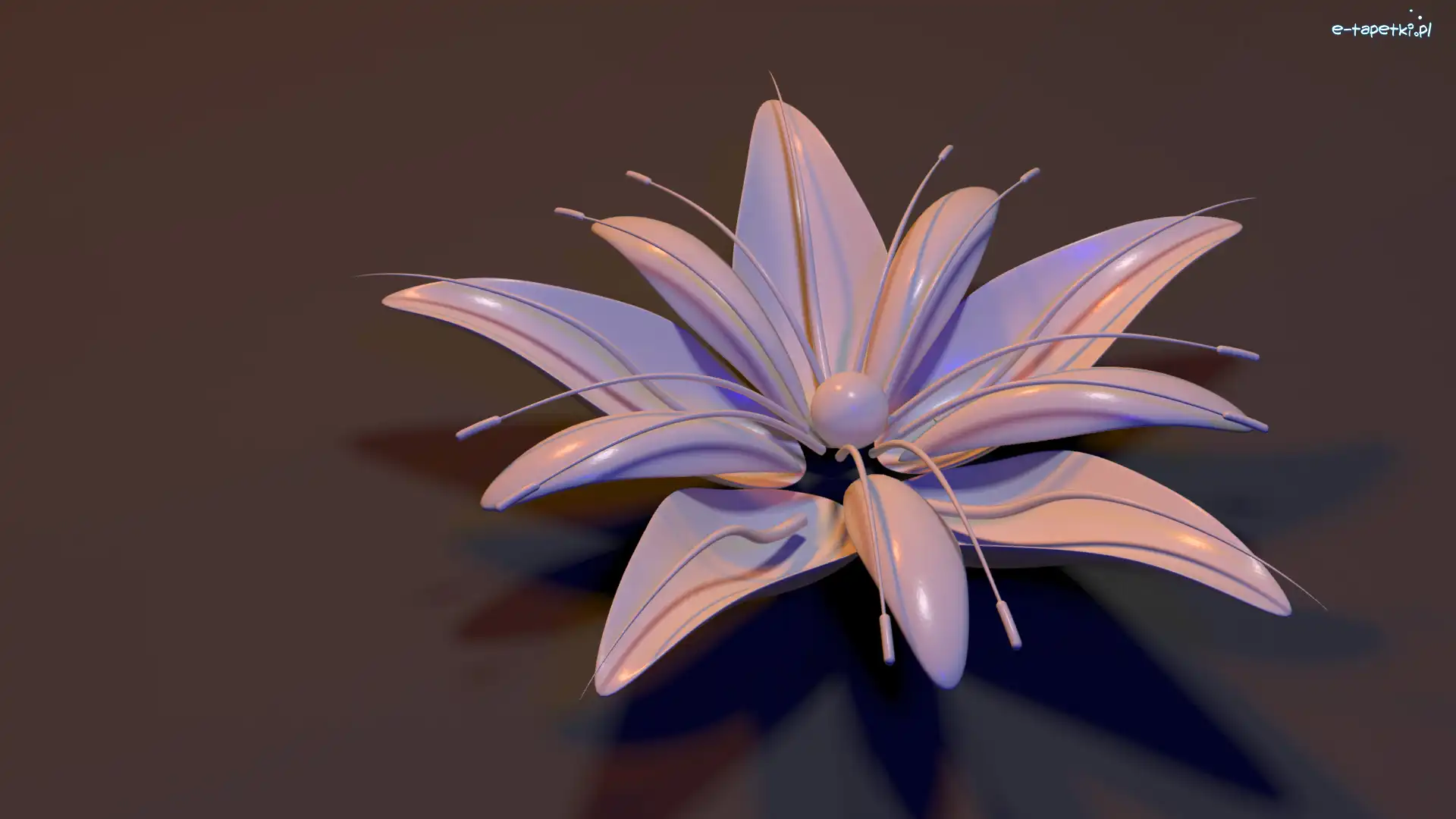 Kwiat, Grafika 3D