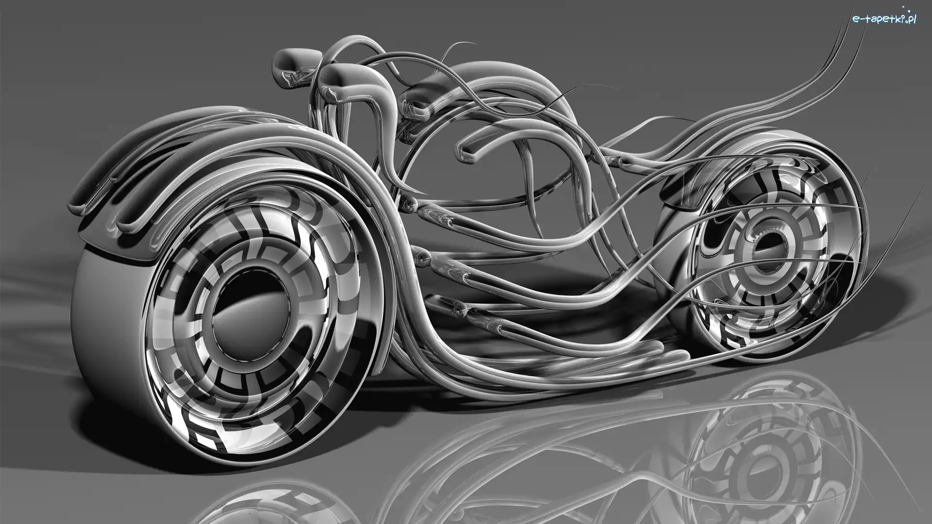 Motocykl, Grafika 3D