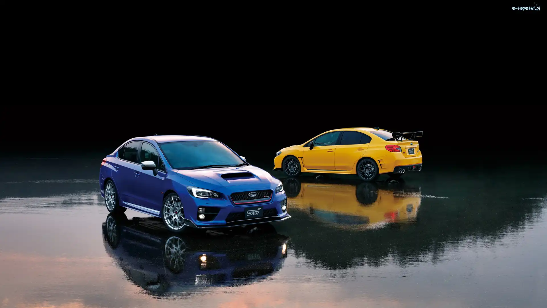 Żółty, 2016, Subaru Impreza WRX STI S207 Limited Edition, Niebieski