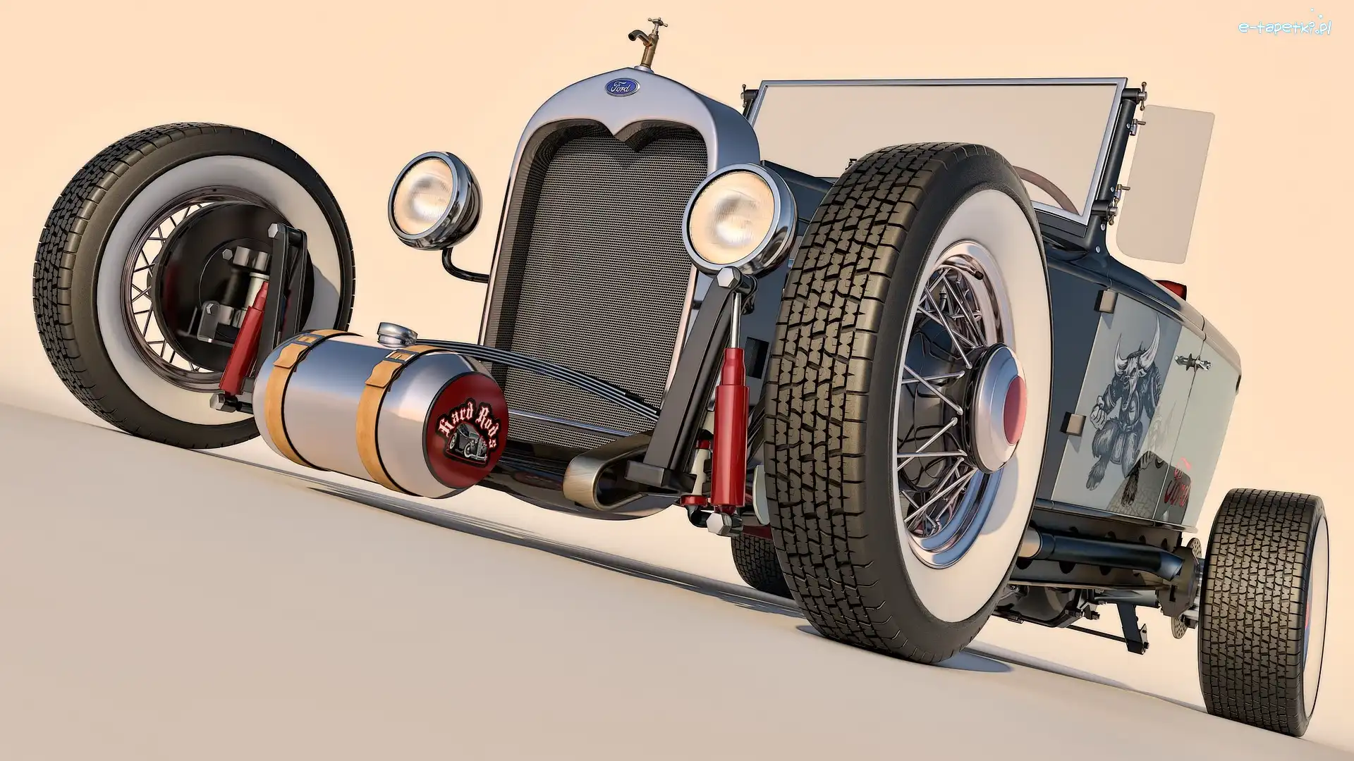 1930, Ford Model A Rod, Zabytkowy