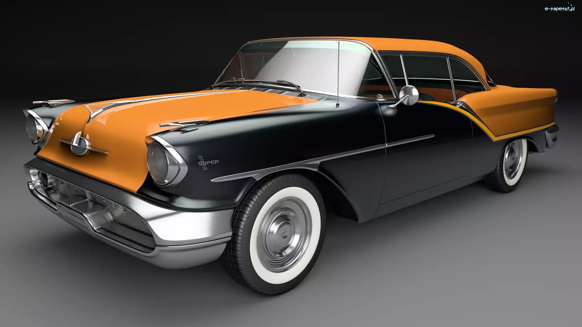 Zabytkowy, Oldsmobile 88 Coupe, 1957