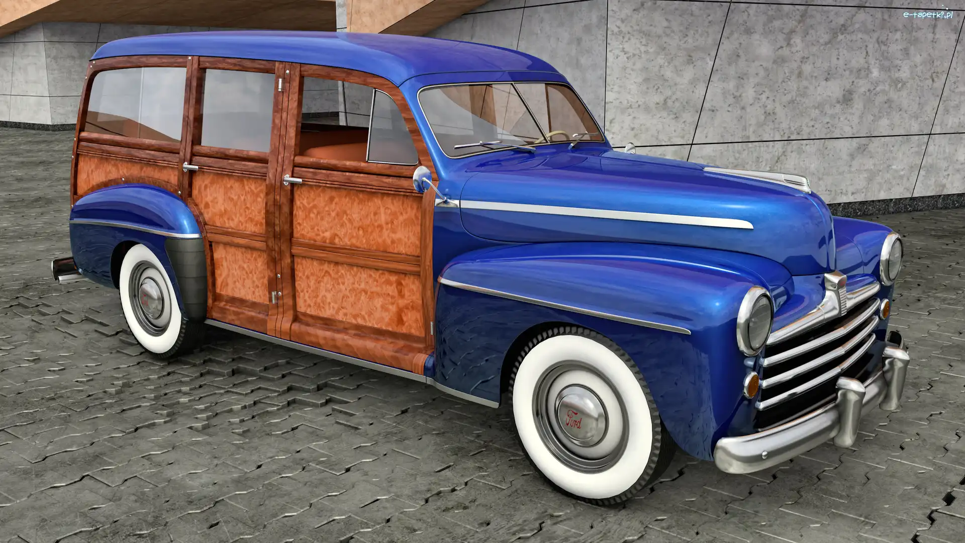 1948, Ford Woody Station Wagon, Zabytkowy