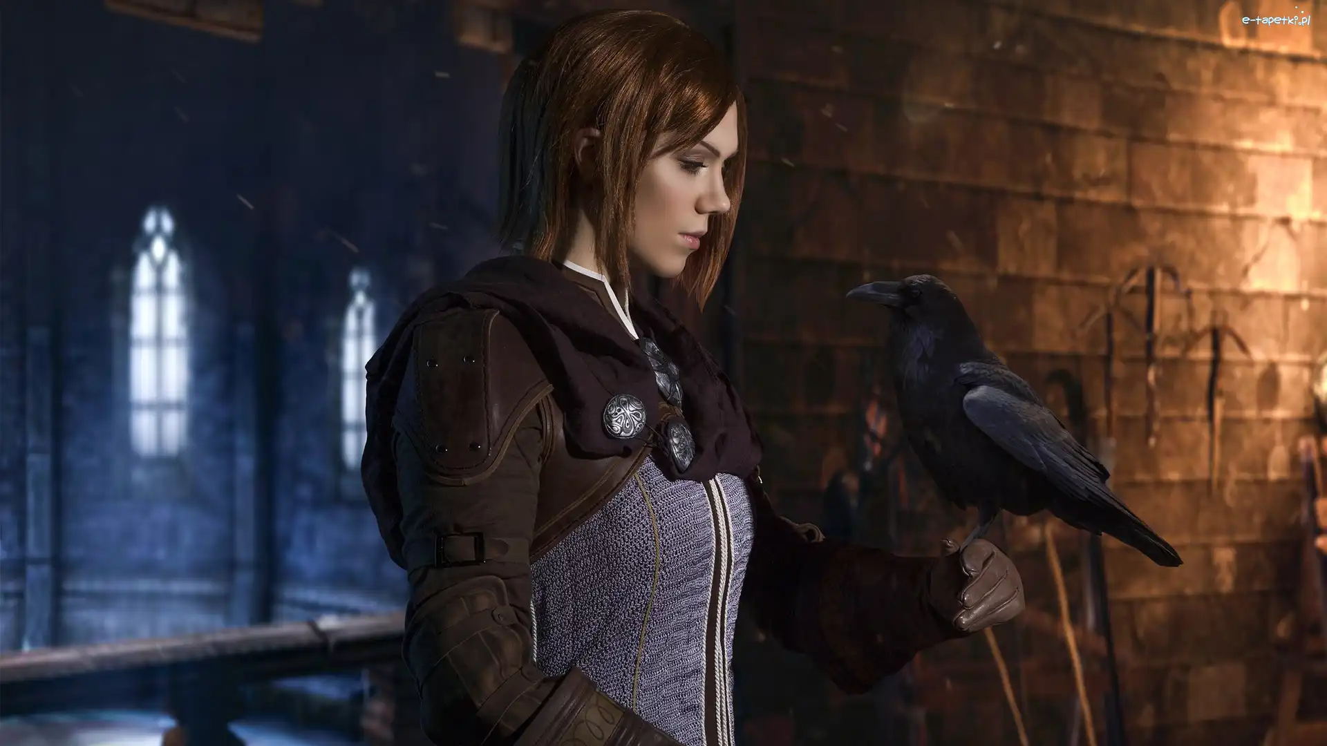 Gra, Dziewczyna, Dragon Age : Inkwizycja, Kruk, Leliana