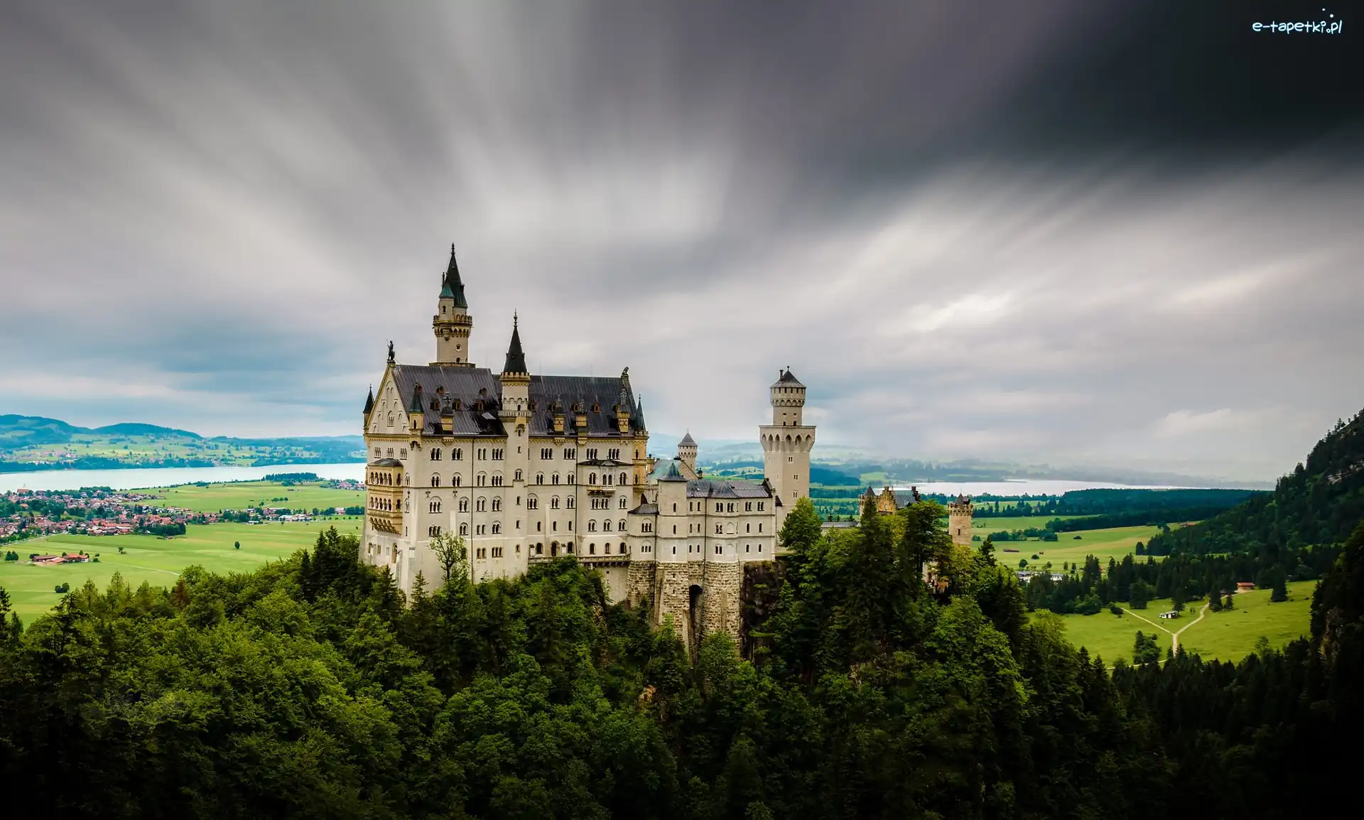 Zamek Neuschwanstein, Bawaria, Niemcy
