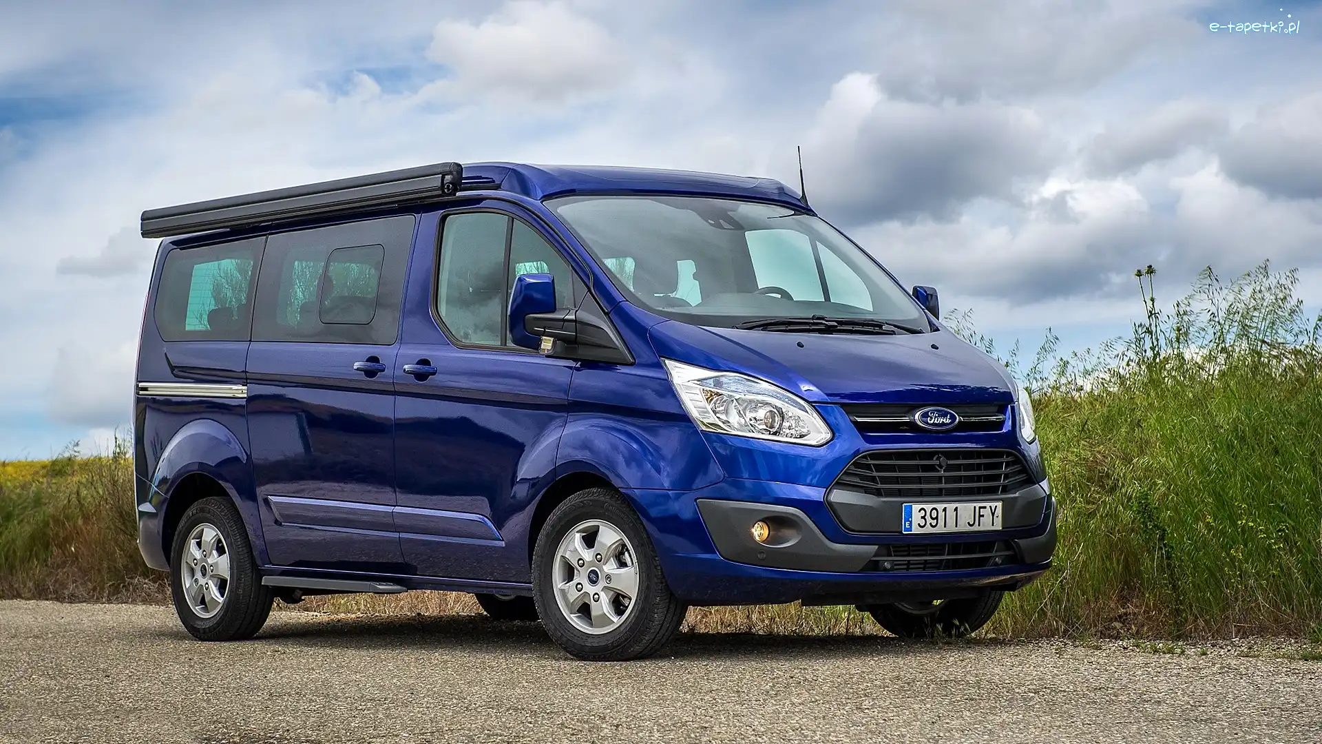 2016, Ford Tourneo Custom, Niebieski