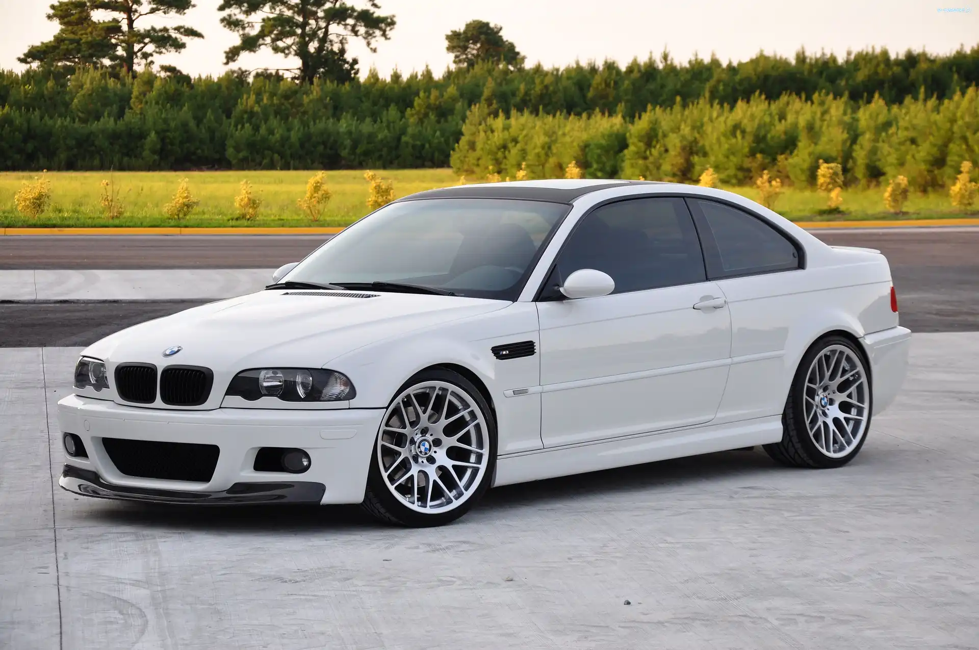 1999, BMW M3 E46, Białe