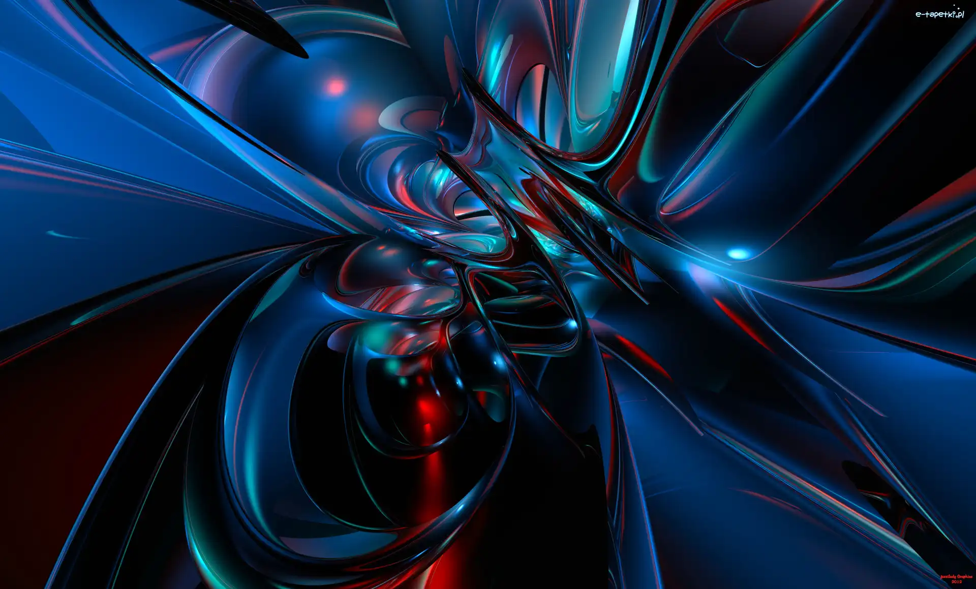 Abstrakcja, Smugi, Grafika 3D