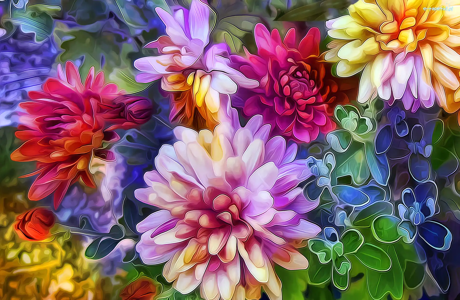 Kwiaty, Fractalius