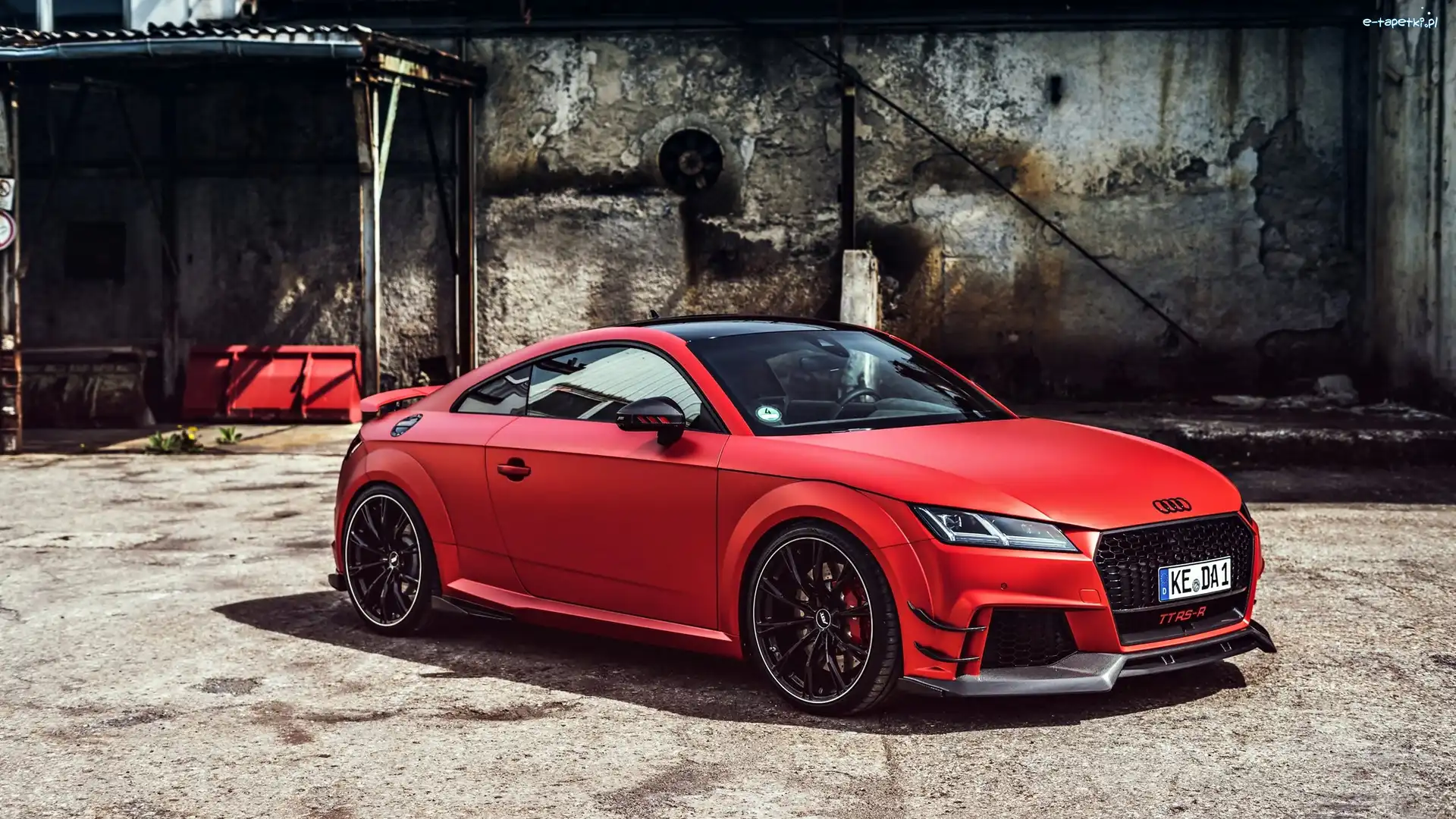 2017, Audi TT RS-R Coupe, Czerwone