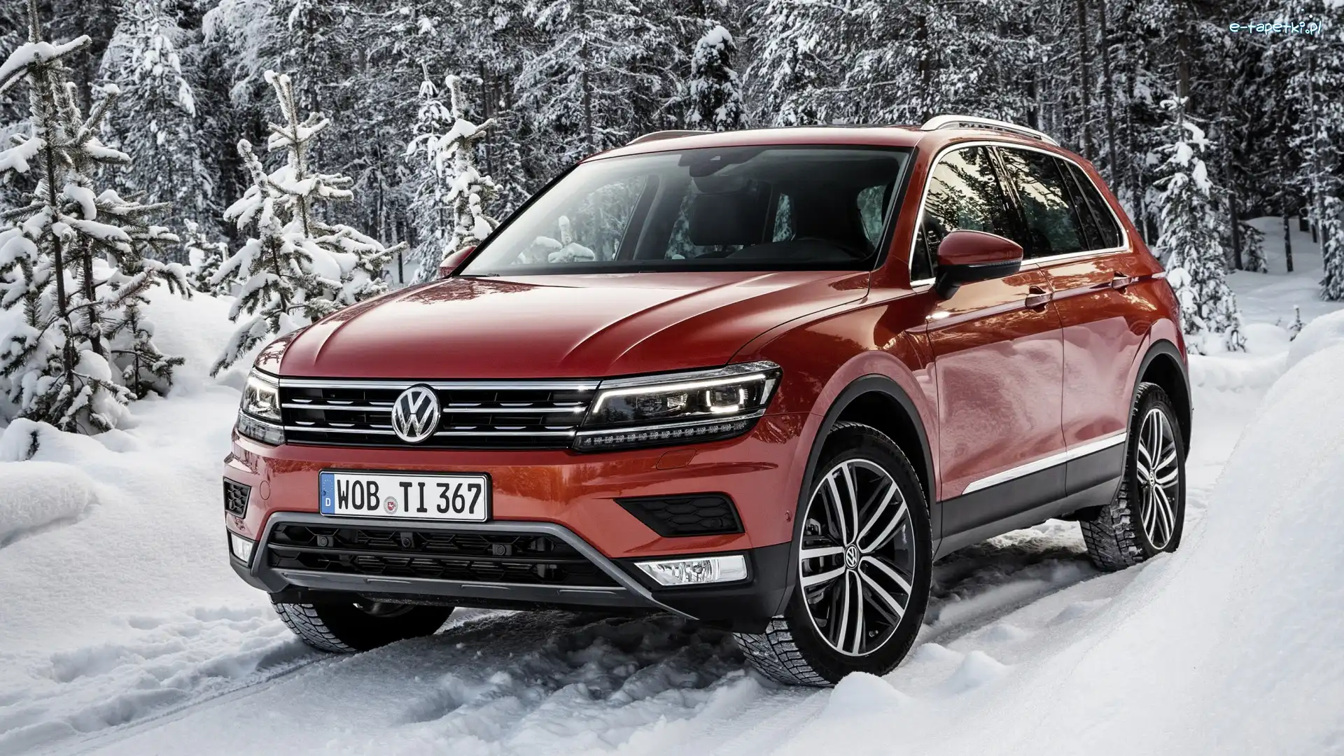 Zima, 2017, Volkswagen Tiguan