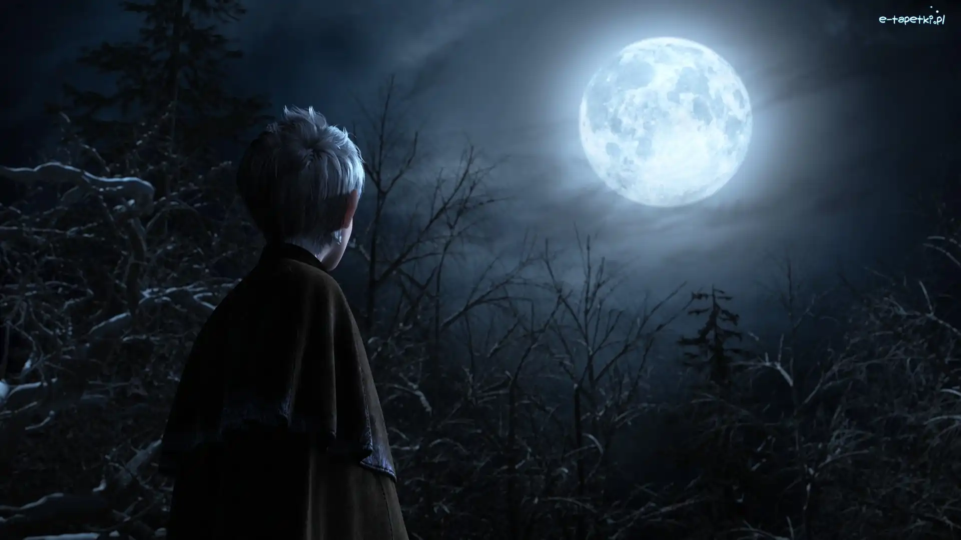 Jack Frost, Rise of the Guardians, Chłopiec, Księżyc, Strażnicy marzeń, Film animowany