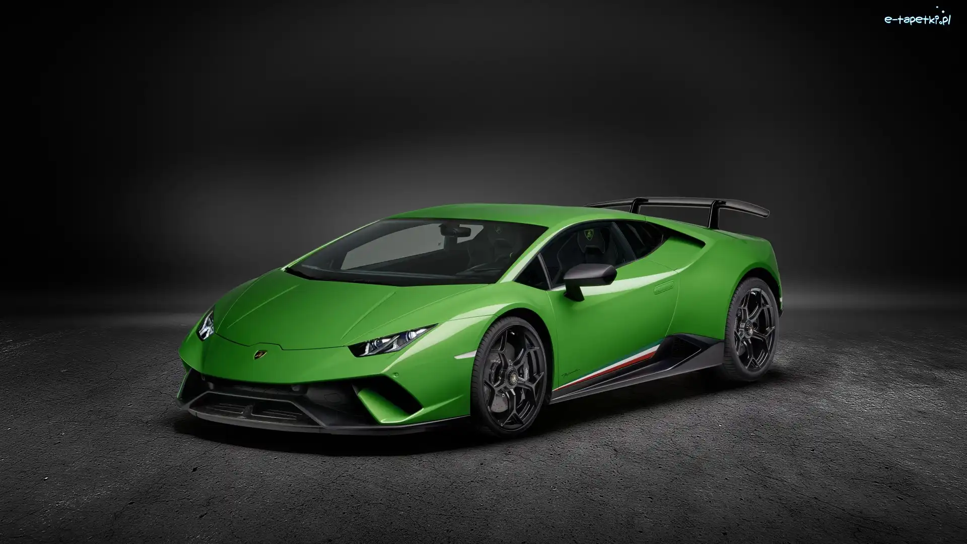 2017, Lamborghini Huracan Performante, Zielony