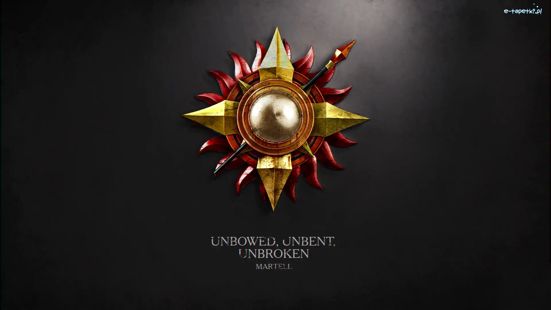 Serial, Game of Thrones, Gra o Tron, Martellowie, Herb