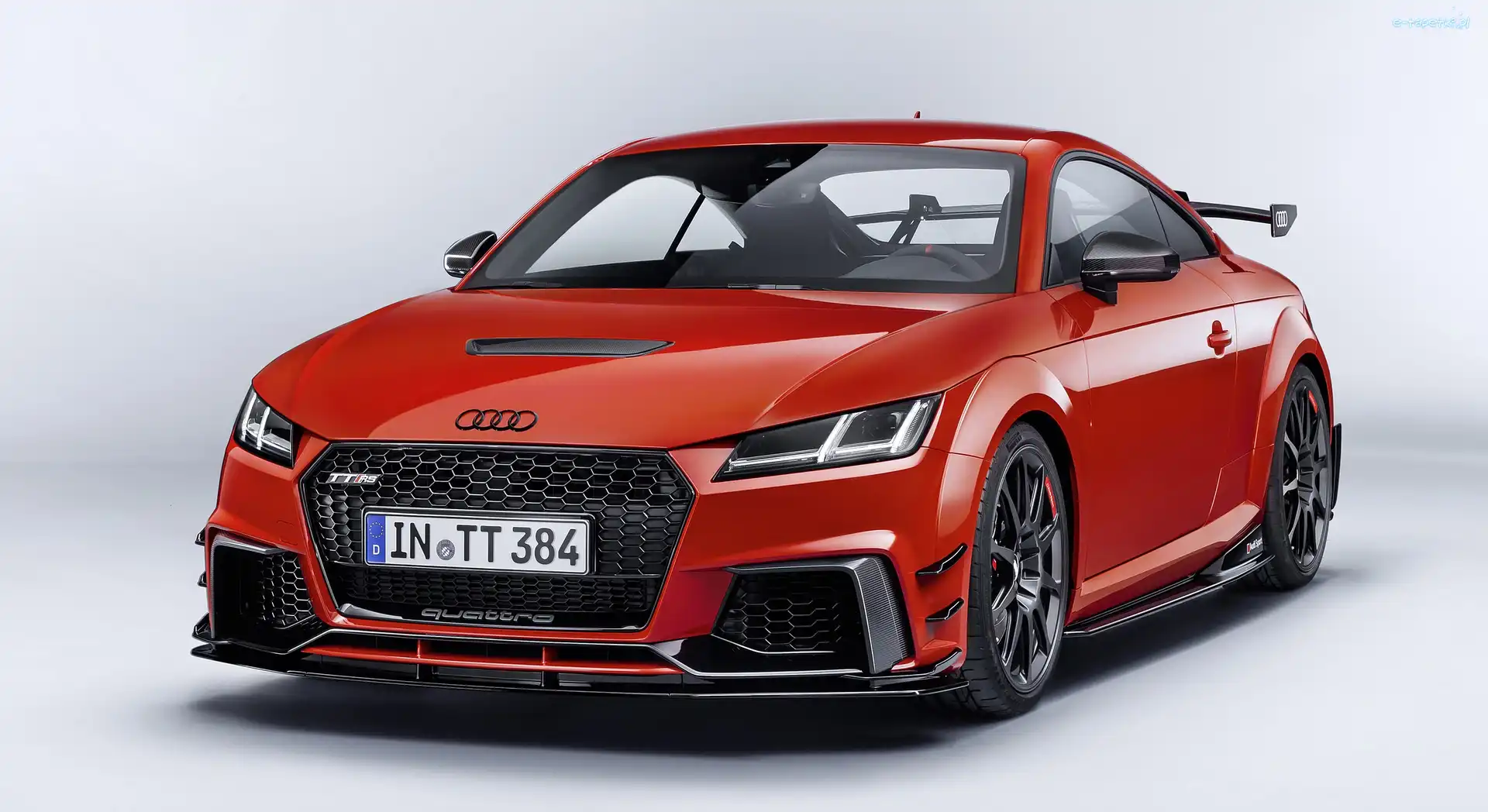 2017, Audi TT RS Coupé, Czerwone