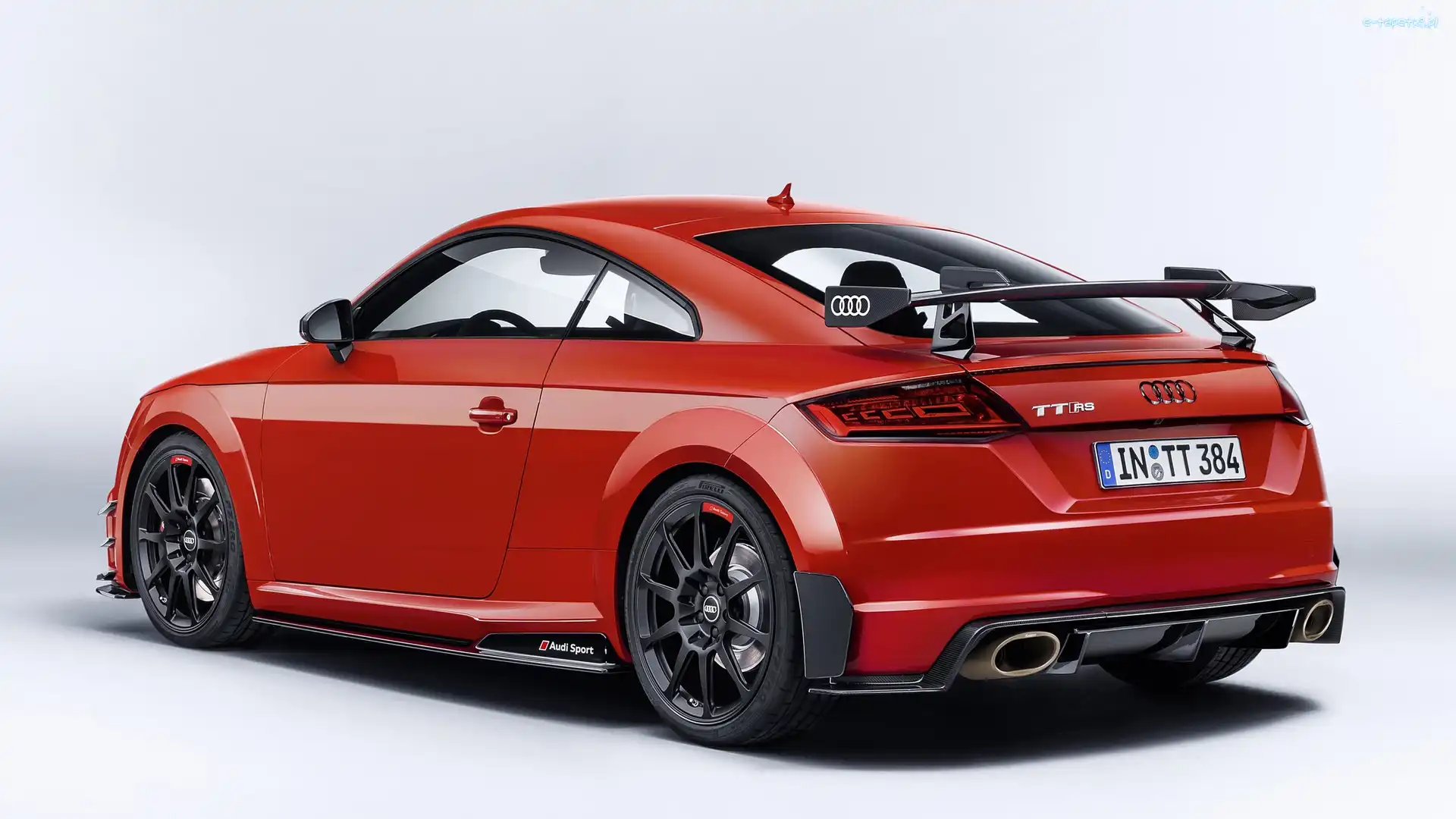2017, Audi TT RS Coupé, Czerwone